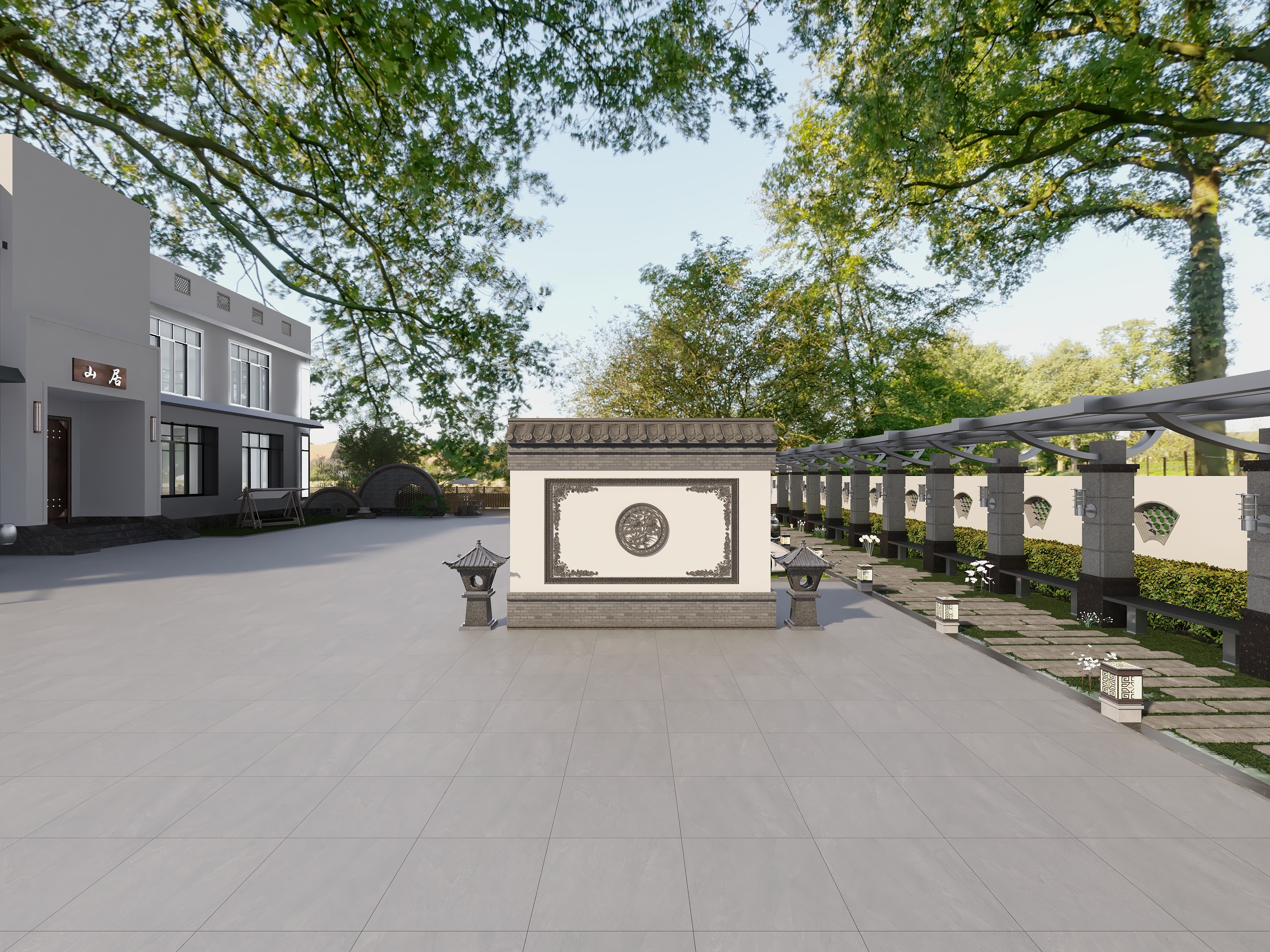 私人-订制-山居-庭院-装修设计方案