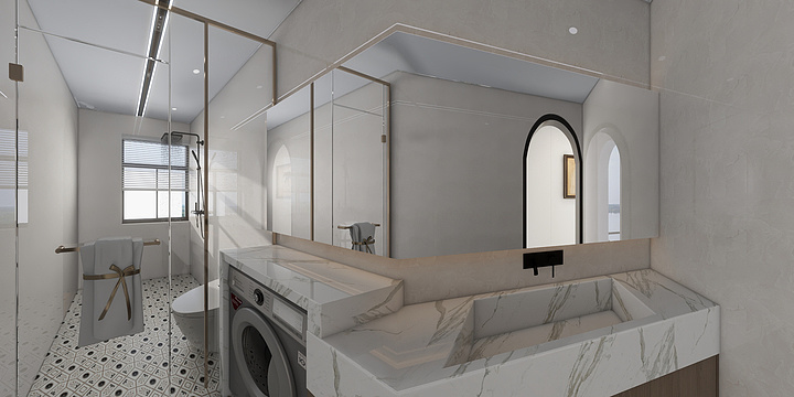 阿克苏友邦-揽月府22-1-901-装修设计方案