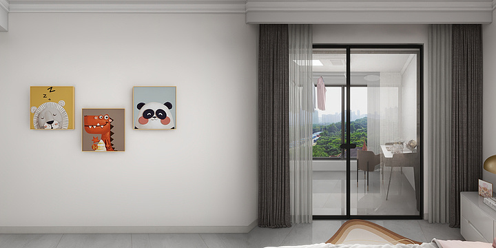 俊子龙-未来城-7栋1604-装修设计方案