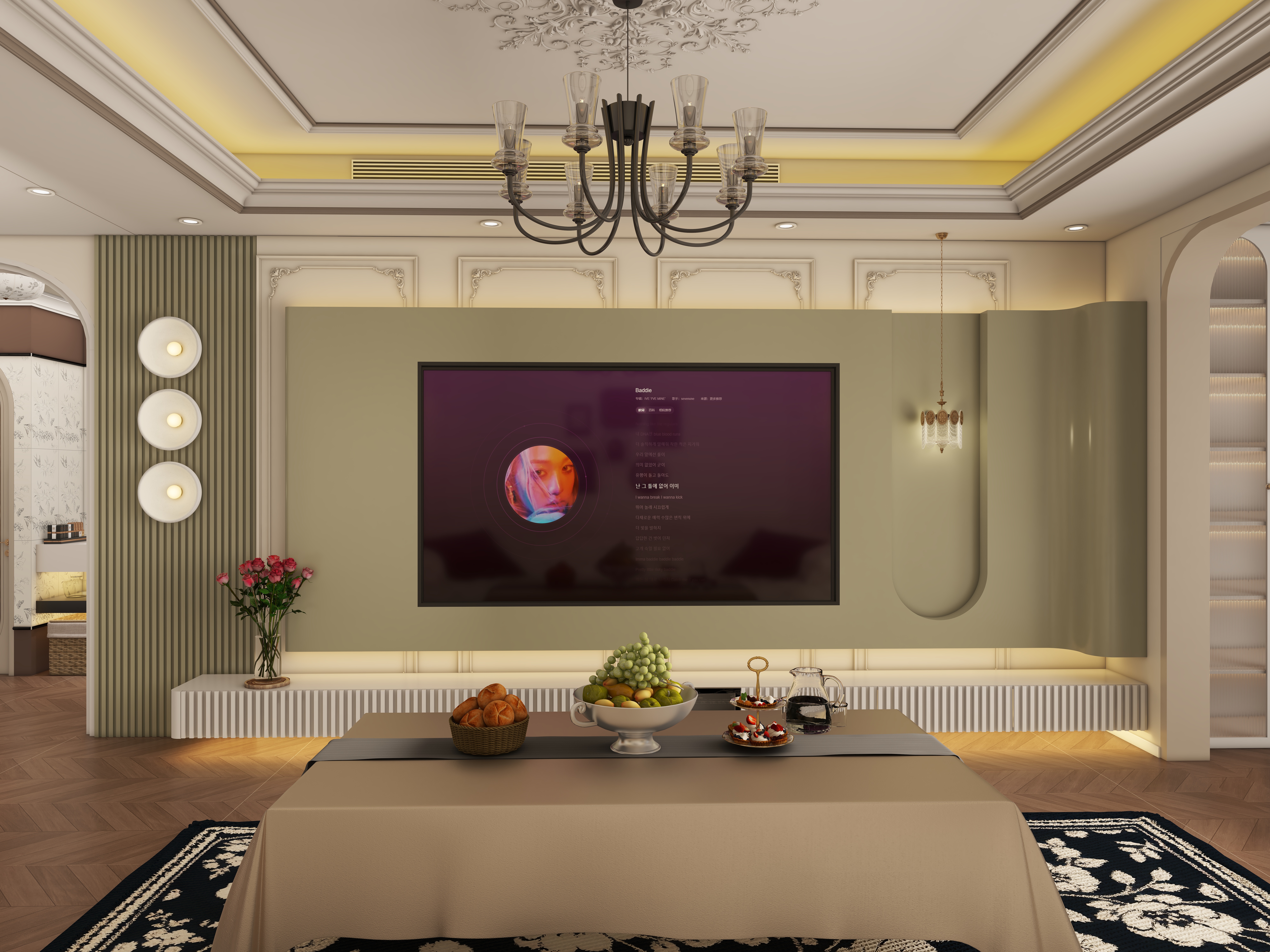 此效果图简单参考-熙汇商务中心-A座131㎡4室-装修设计方案