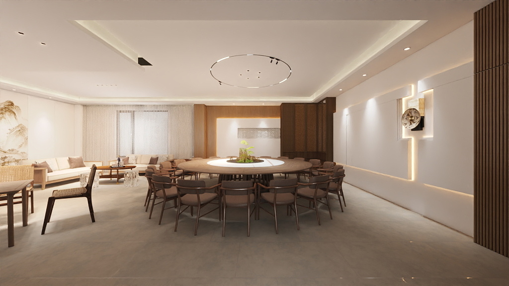 熙皑-私人宴会厅-装修设计方案