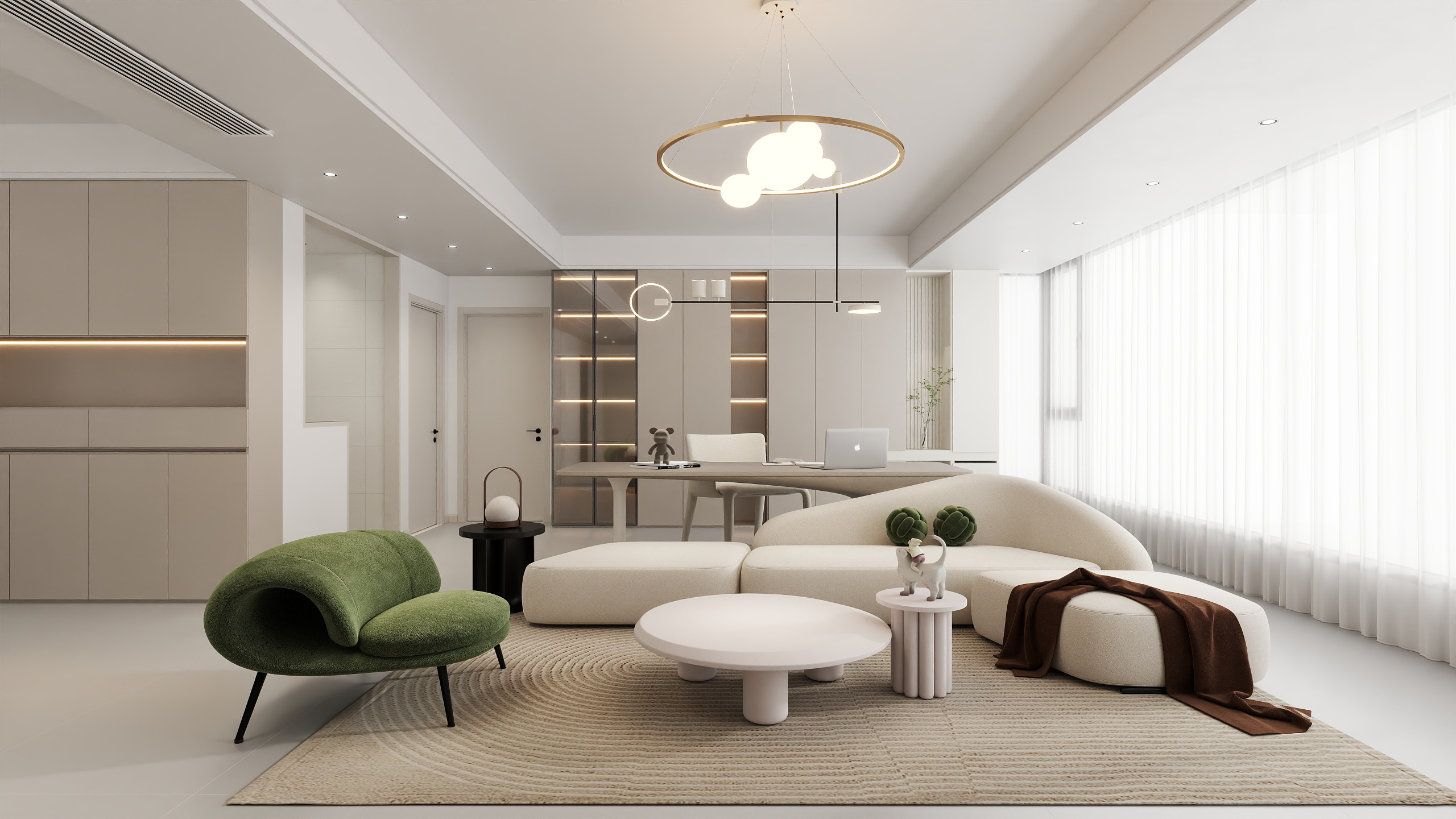 LiYu室内规划-134㎡3室-装修设计方案