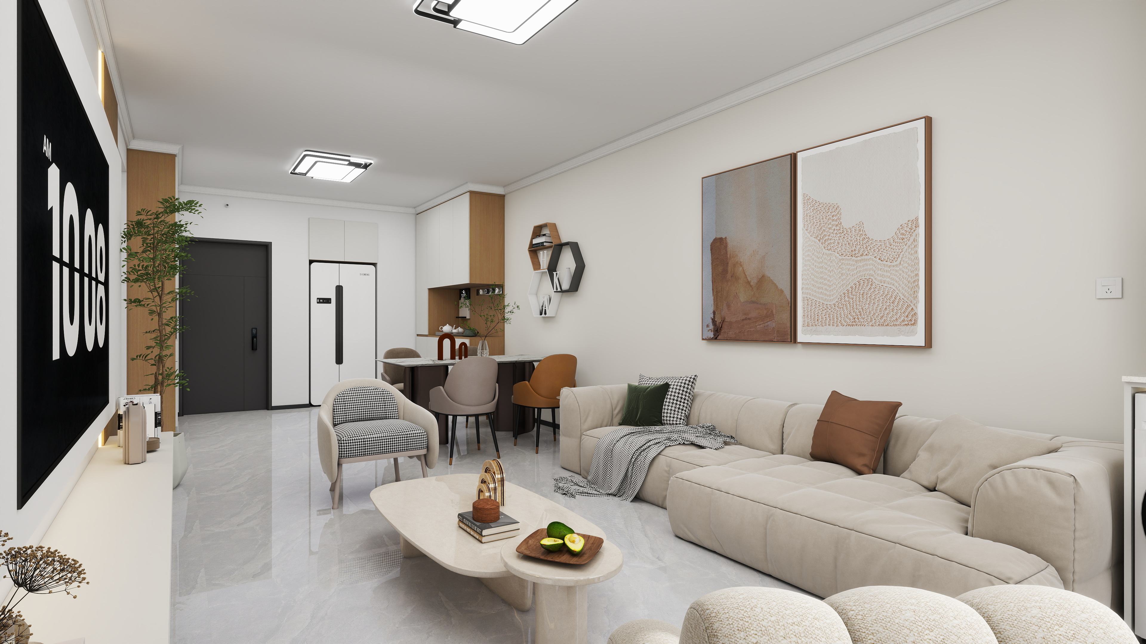 设计师王大瑞1-装修最不后悔用了灰色地砖，不仅没有感觉光线暗，还特耐脏-装修设计方案