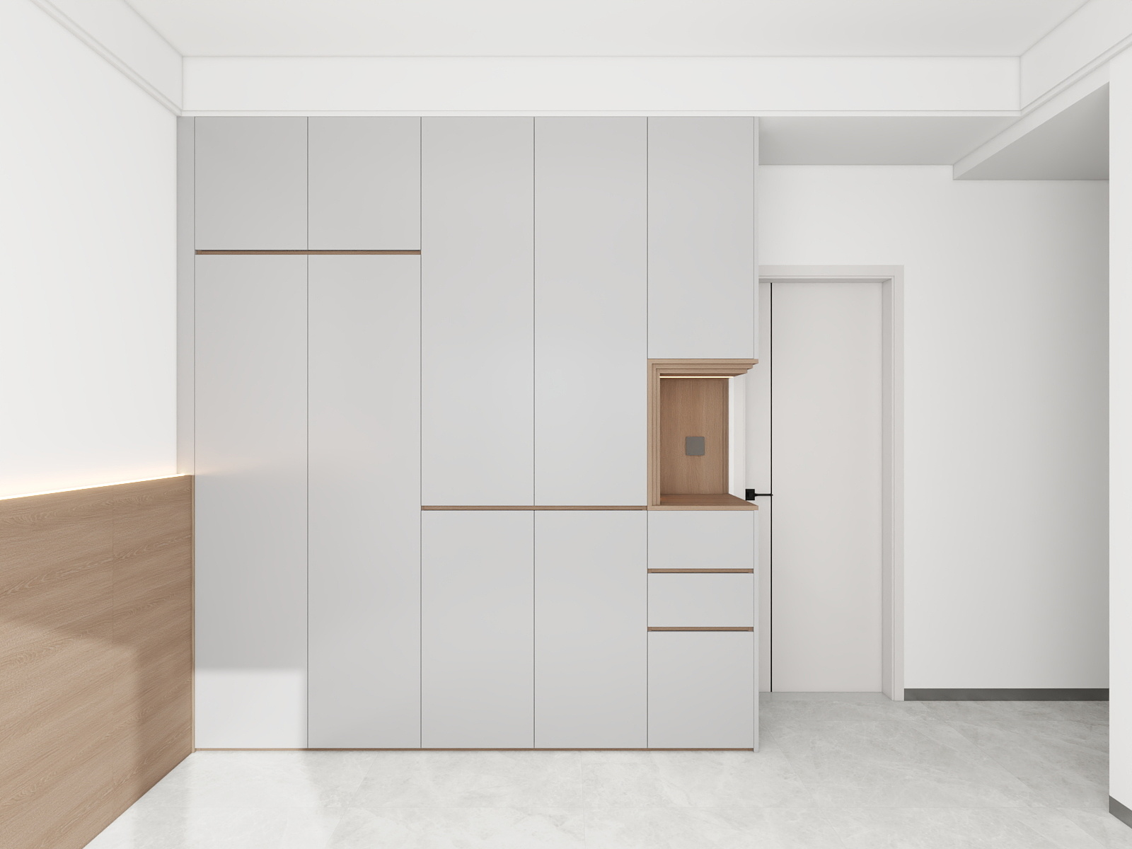 凯利衣橱全屋定制-等驾坡和苑140-装修设计方案