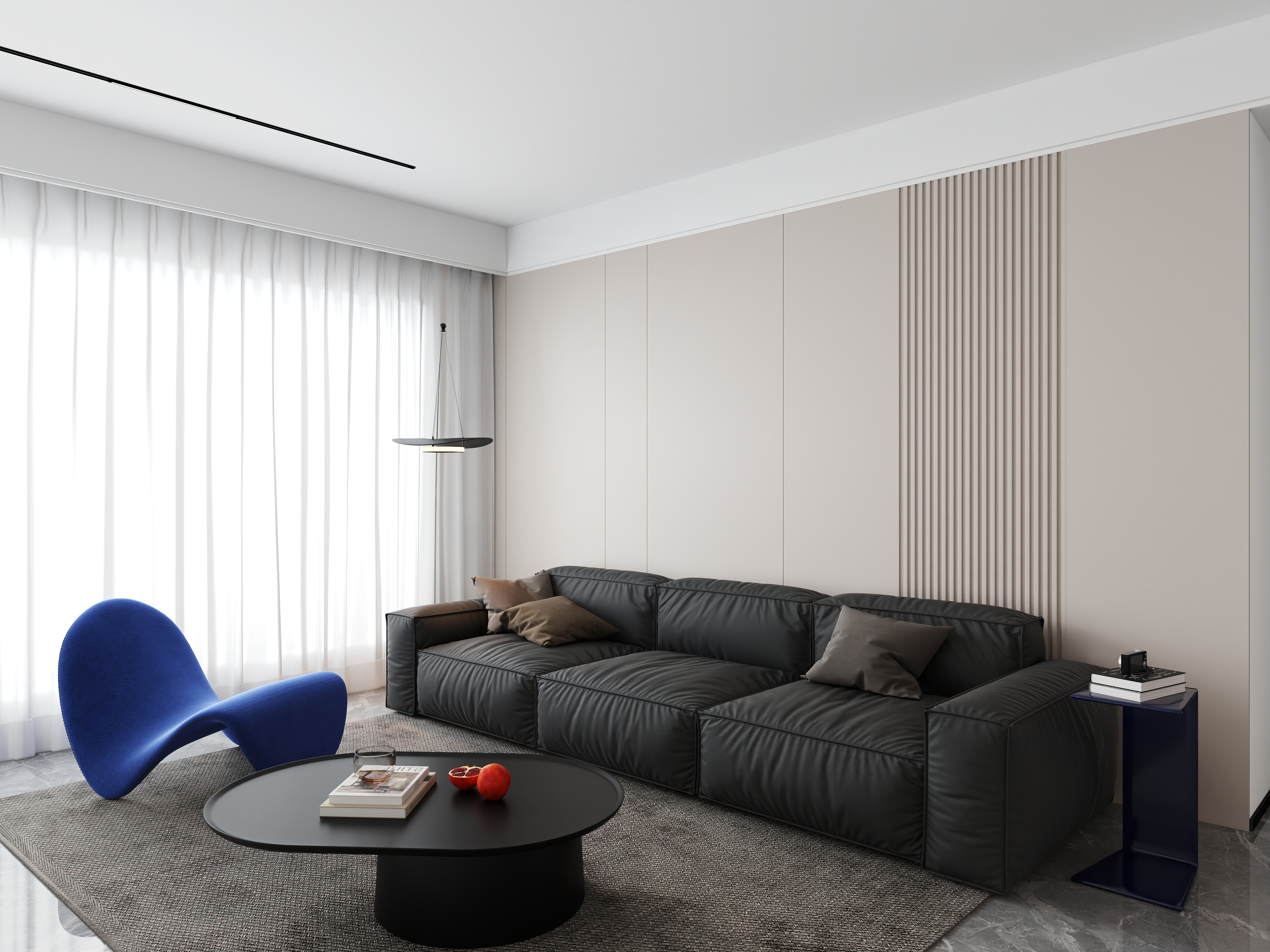 山語空間-中海叁号院3室-装修设计方案