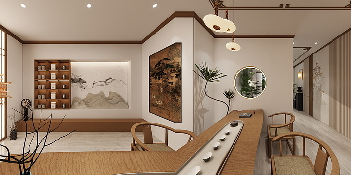 方舟..-茶室-装修设计方案