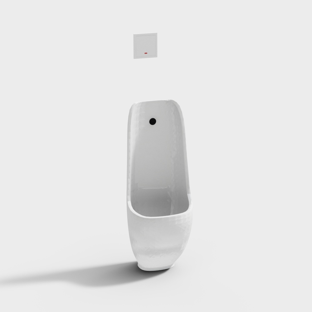 男士小便池3D模型