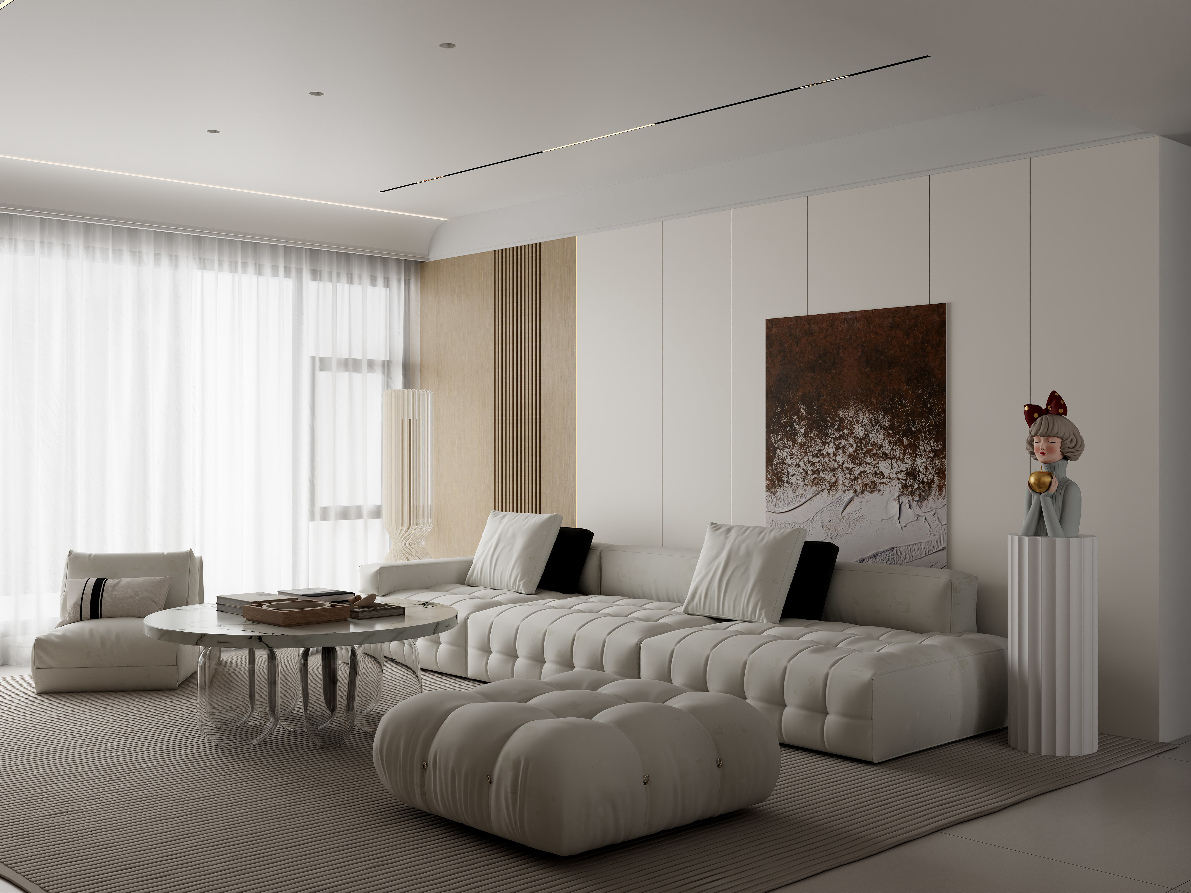 hzwexbb-龙港铂悦湾现代奶油风-装修设计方案