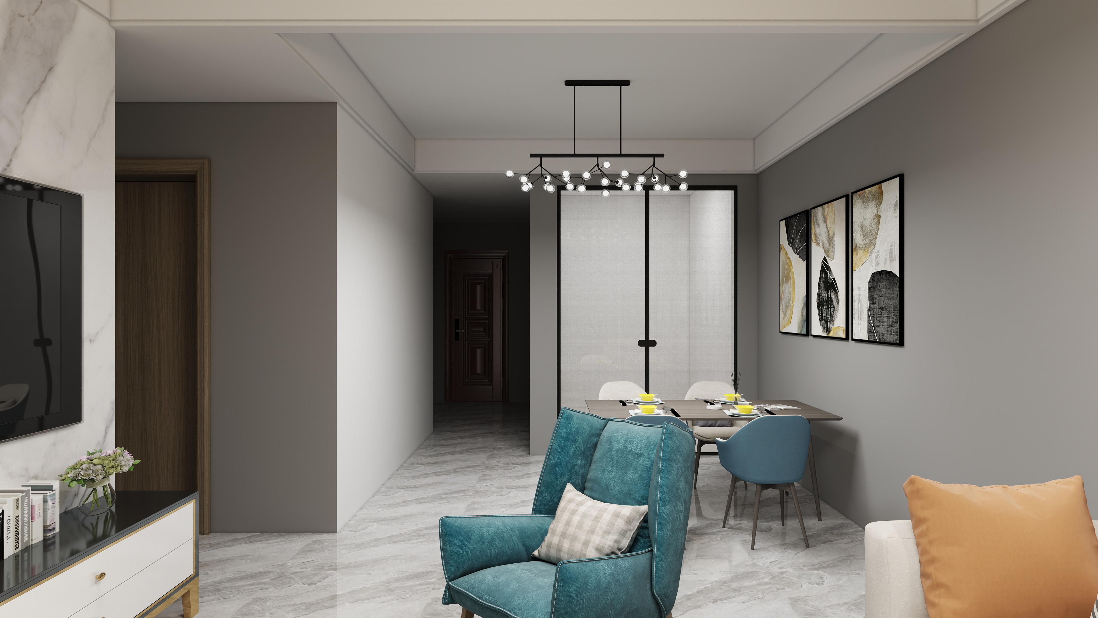 enyi设计工作室-桂湖名城-装修设计方案