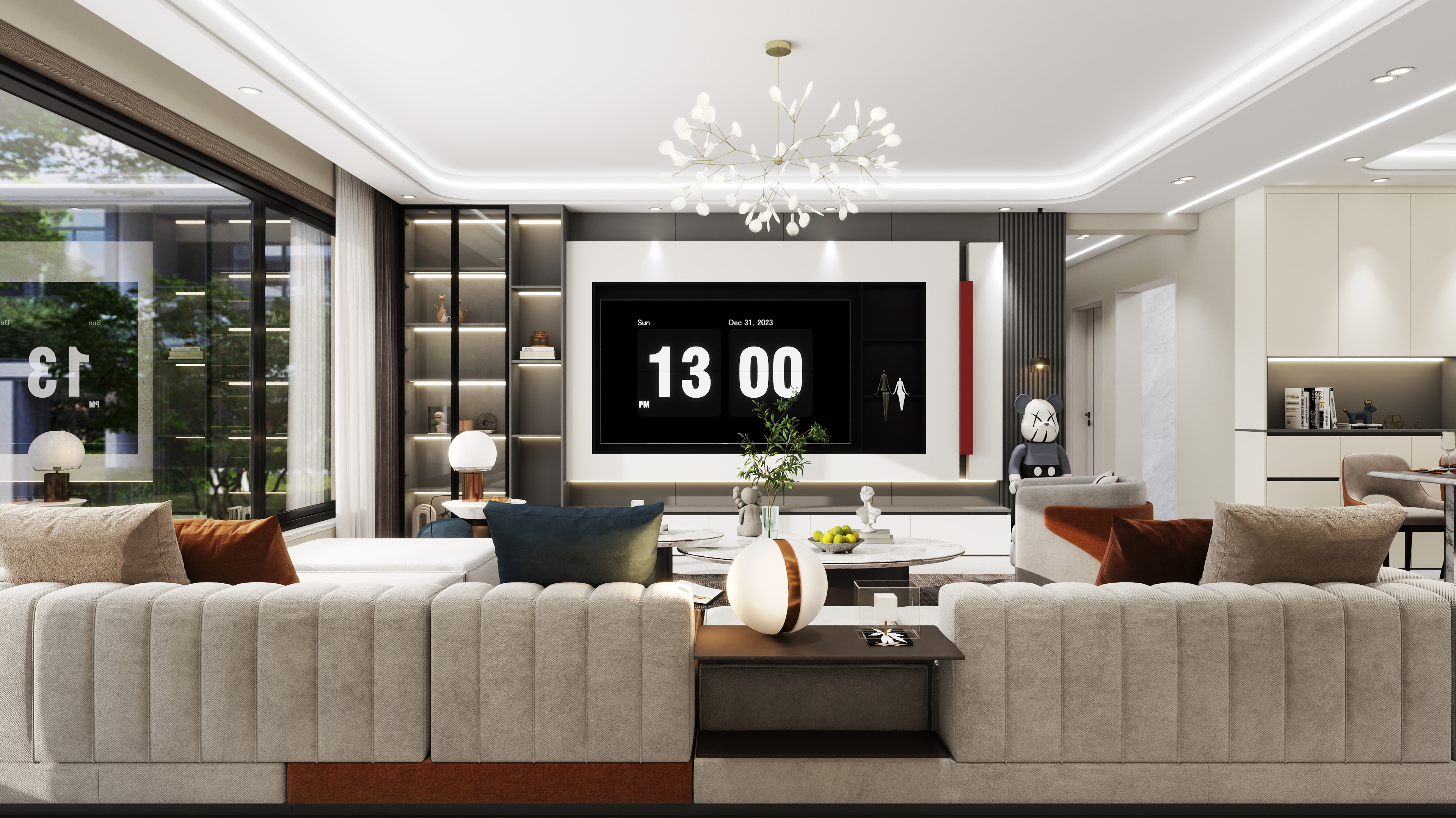 SK-森康装饰设计-龚志炳-民和富森江山赋150㎡4室-装修设计方案