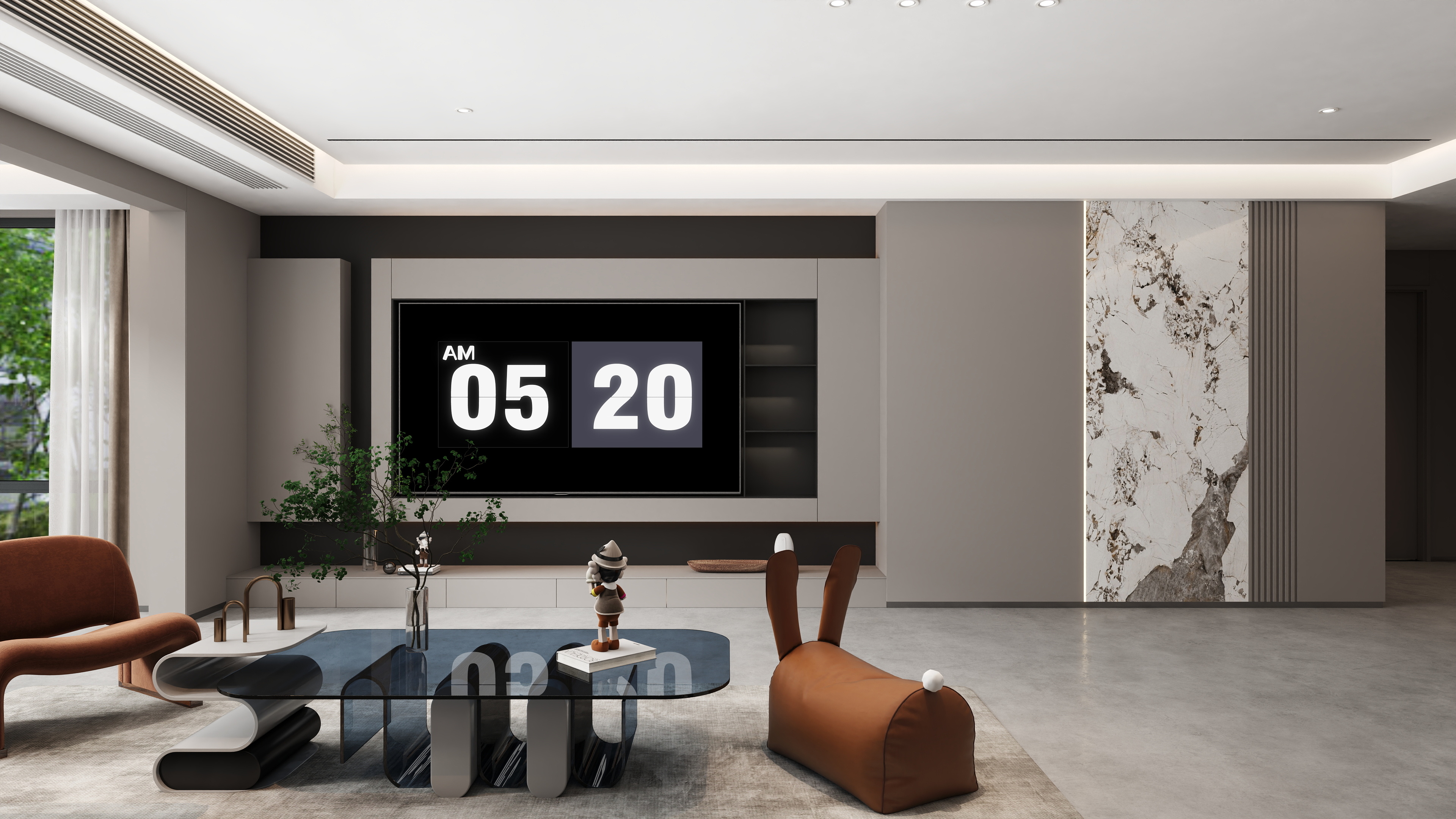 WANGJC一-碧桂园滨江一号191平-装修设计方案