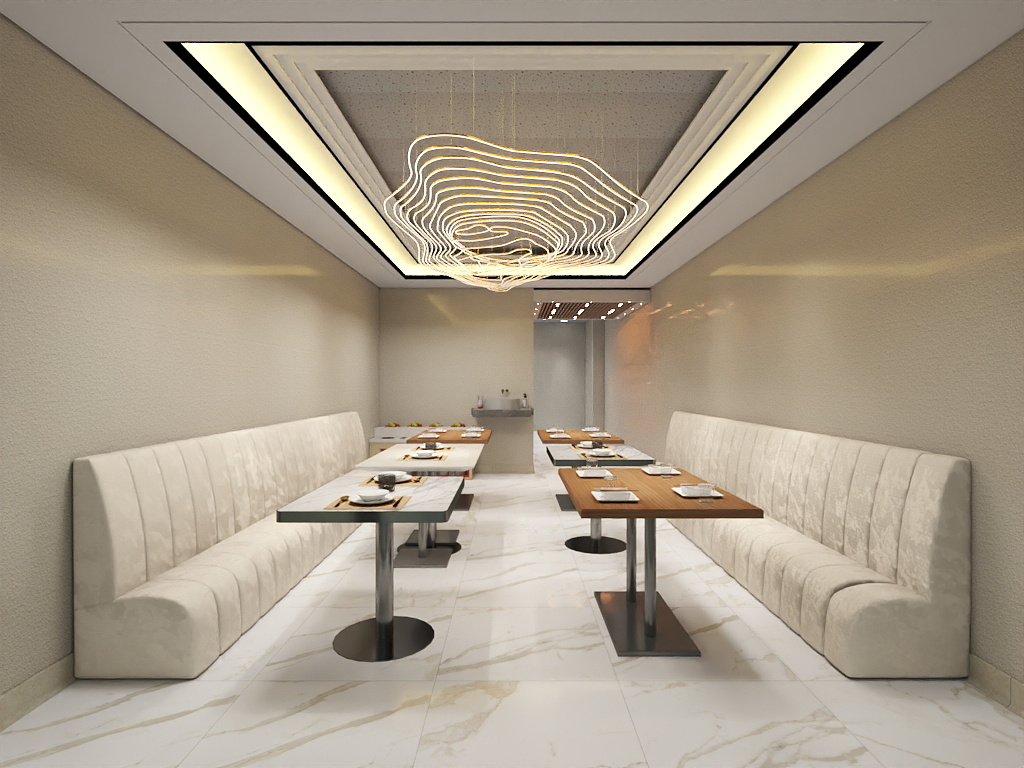 峰之最高-黑鸡汤店面方案效果图-装修设计方案