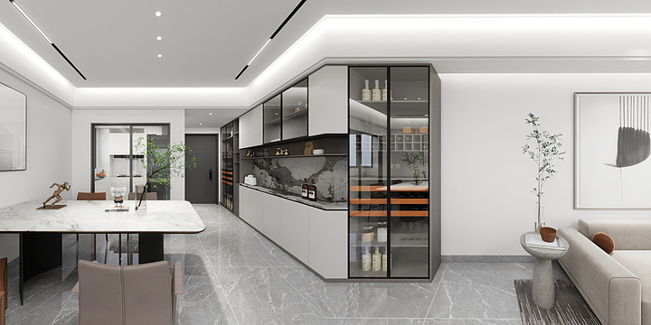 李子沐-阅山湖现代-装修设计方案