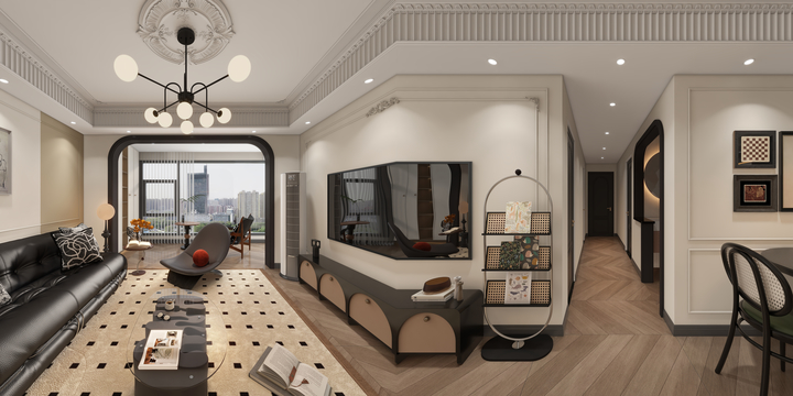 180****6665RKsY-阅江台21-1-303-龙小钢雅居-卧室改挂镜线-装修设计方案