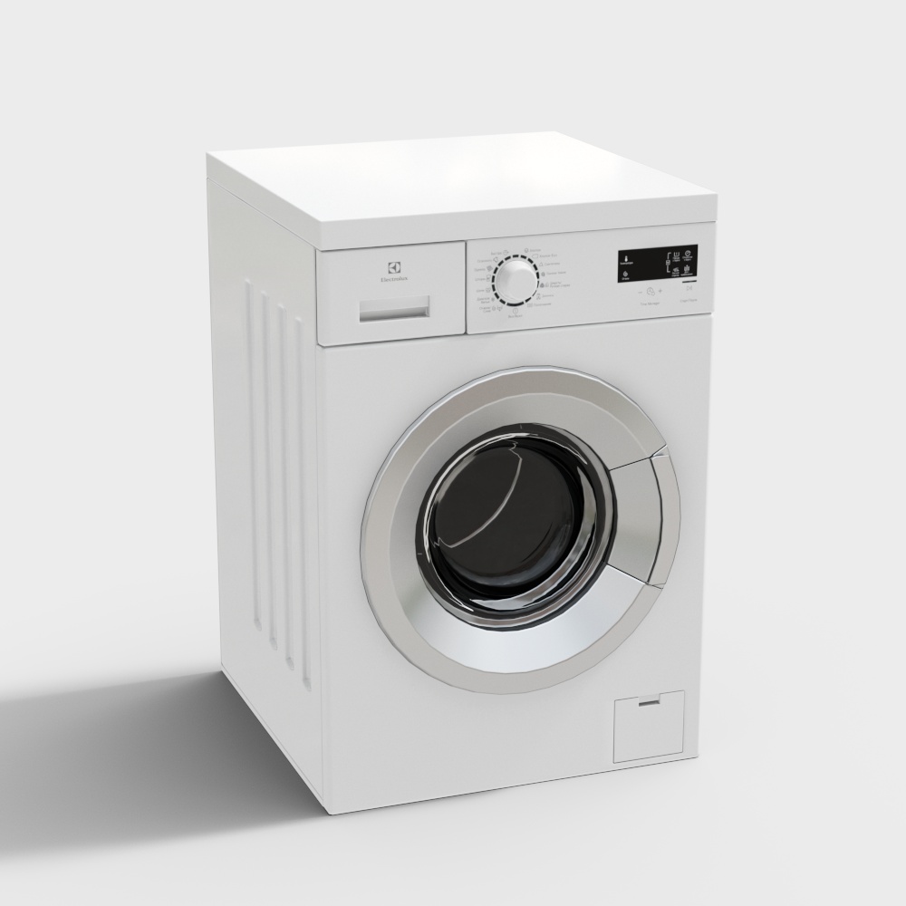 智能洗衣机3D模型