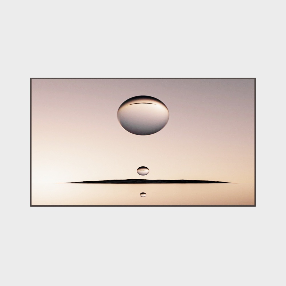 壁挂电视3D模型
