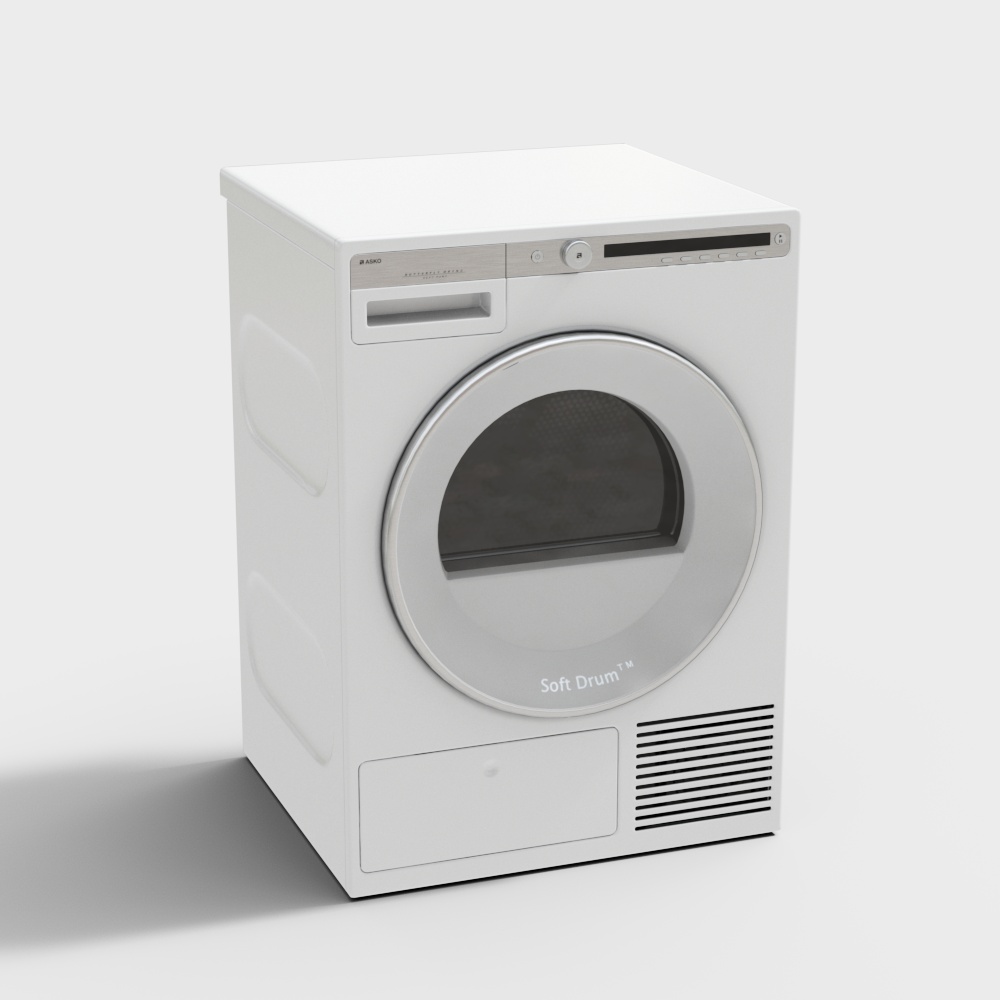 智能洗衣机3D模型