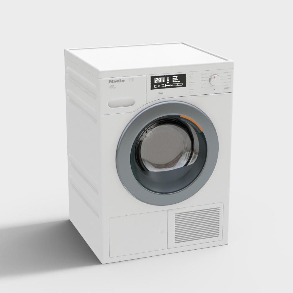 智能洗衣机3D模型