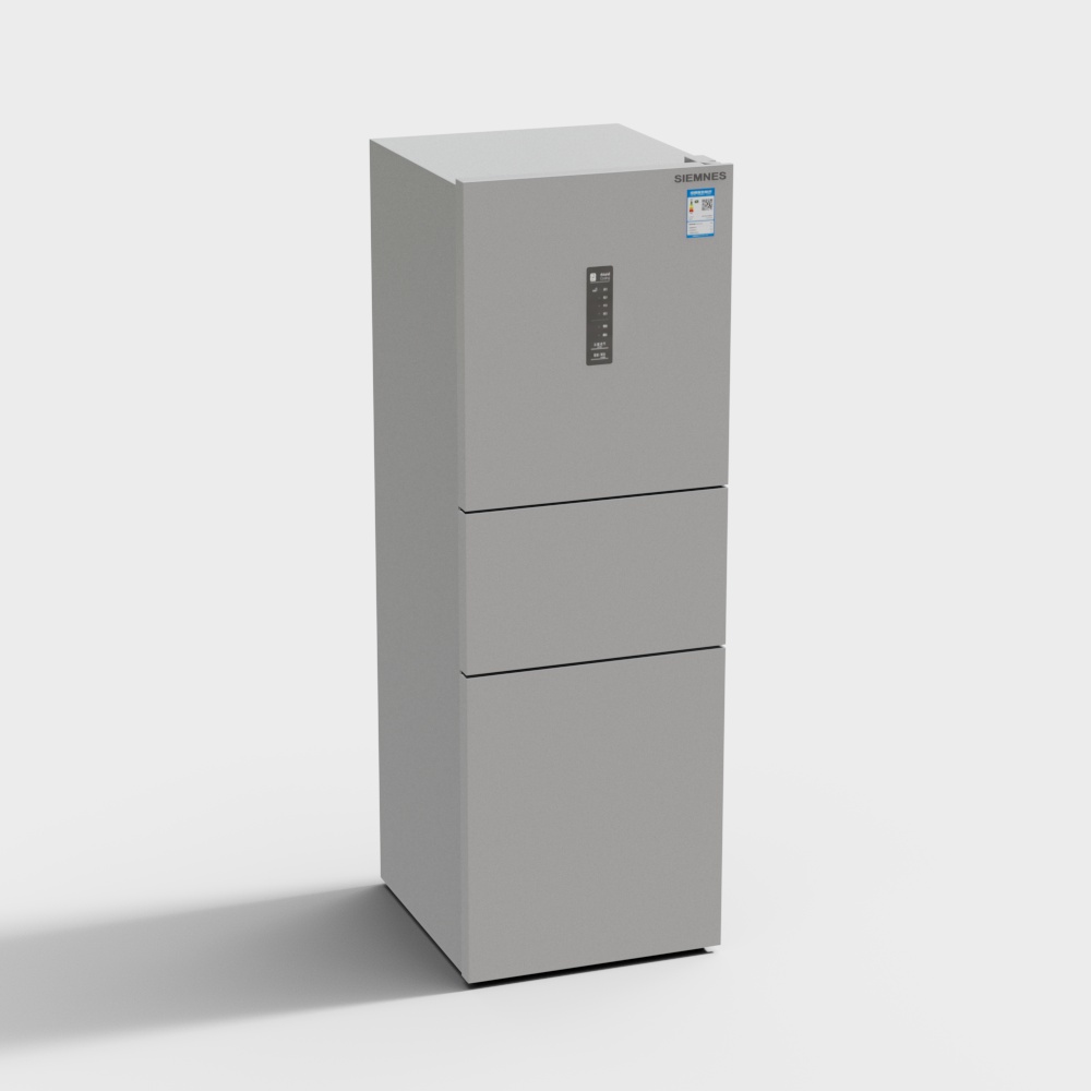 智能冰箱3D模型