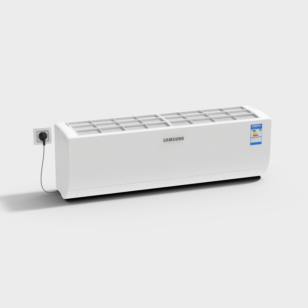 壁挂空调3D模型