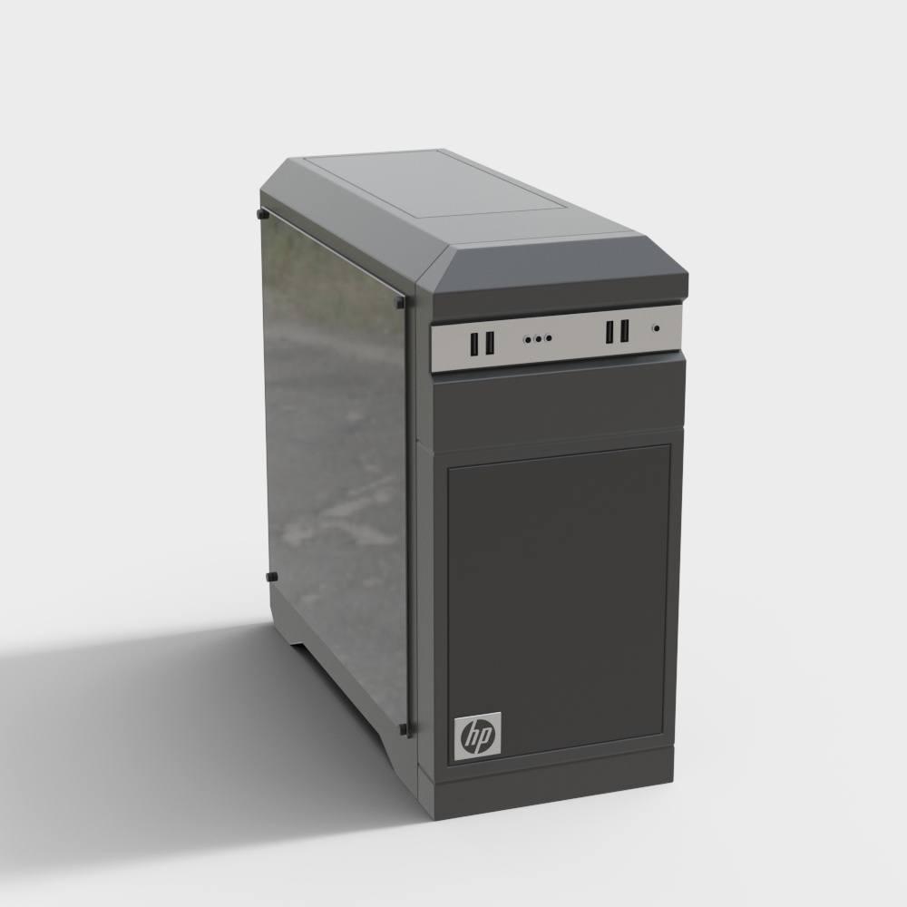 电脑机箱3D模型