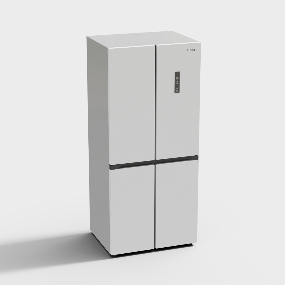 智能冰箱3D模型