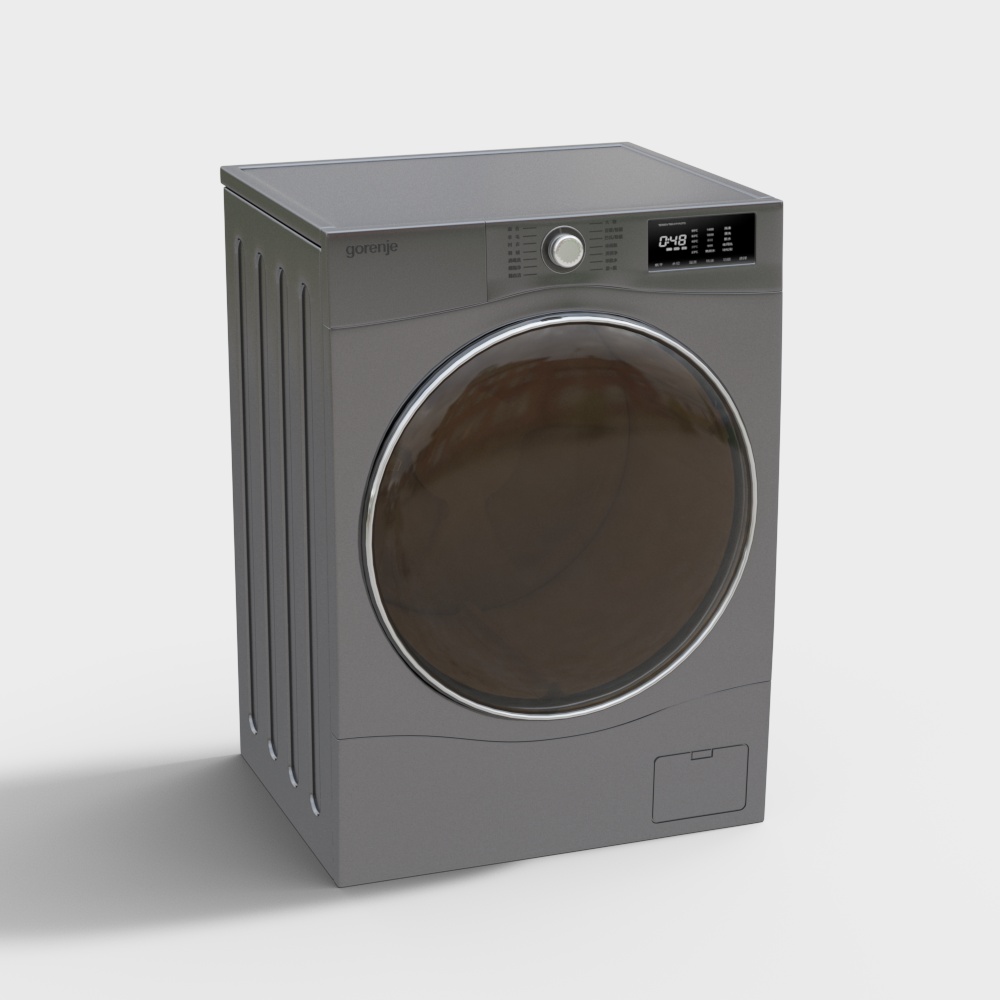 智能洗衣机3D模型