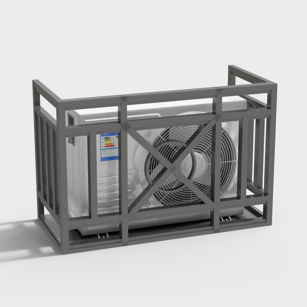 空调外机栏3D模型