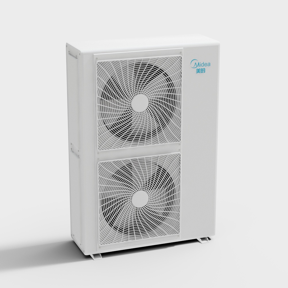 放置空调外机3D模型