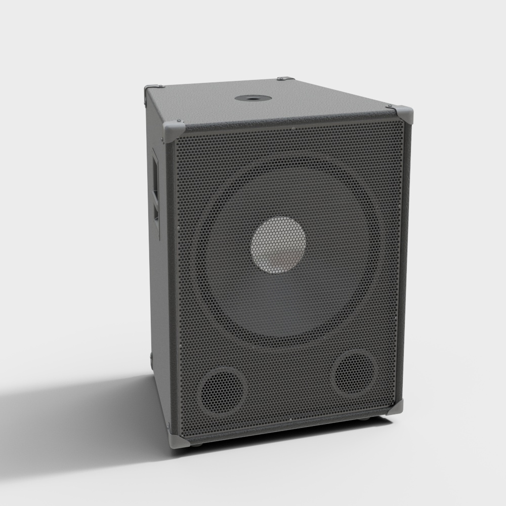大音响3D模型
