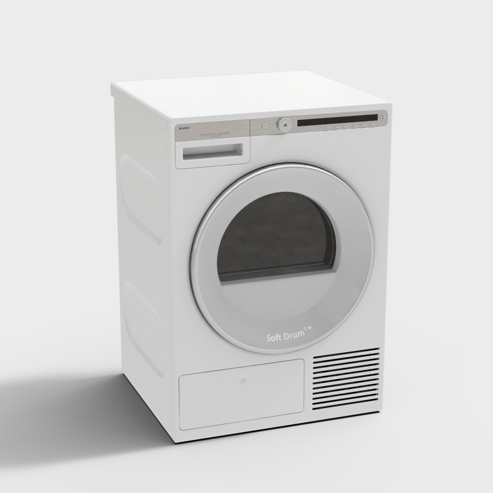 智能洗衣机3D模型