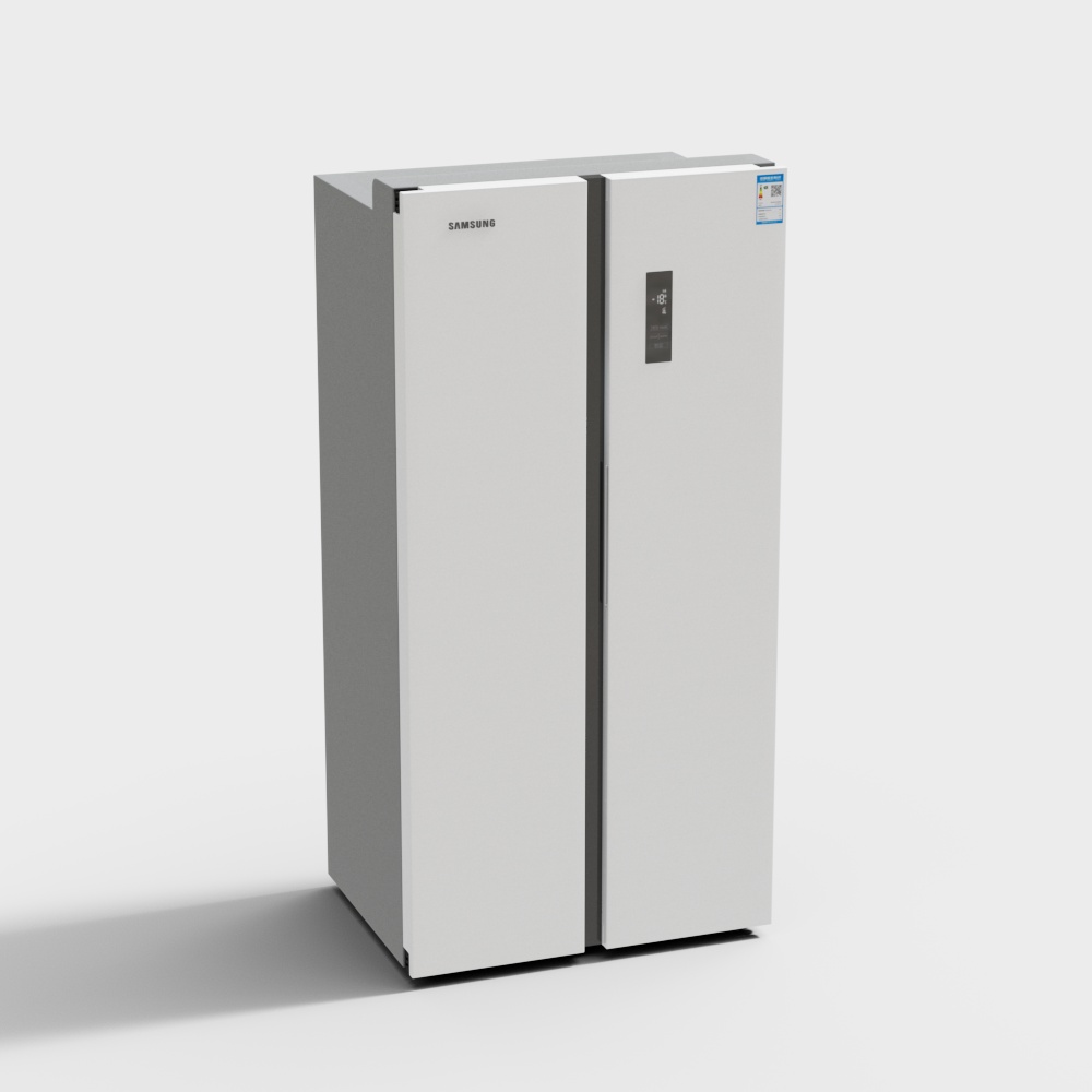 智能冰箱3D模型