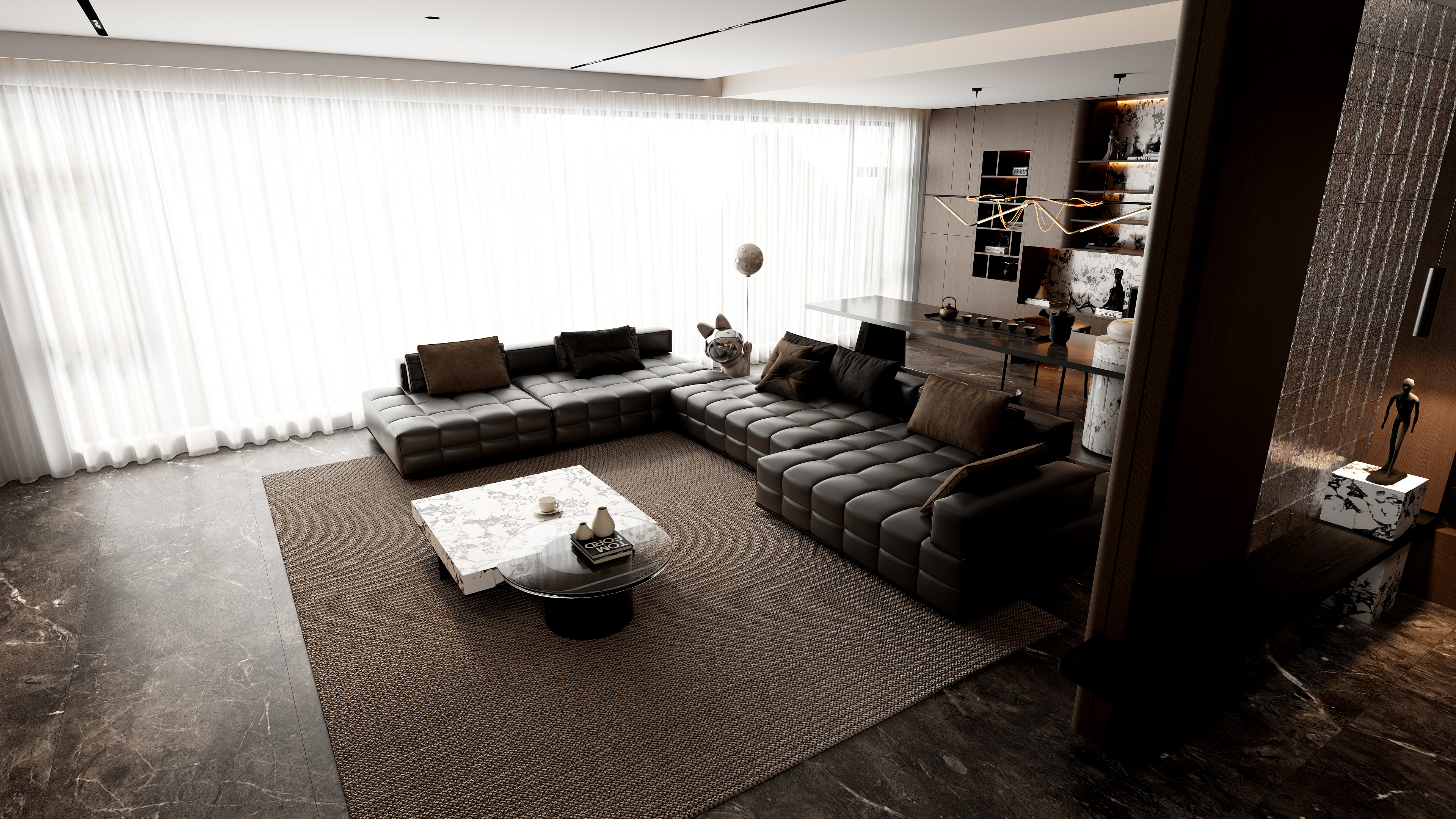 张张涨钱啦-小区房258㎡-装修设计方案