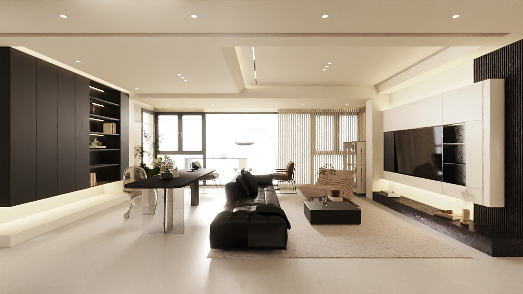 MengJin-HB0726-05-黑白-装修设计方案