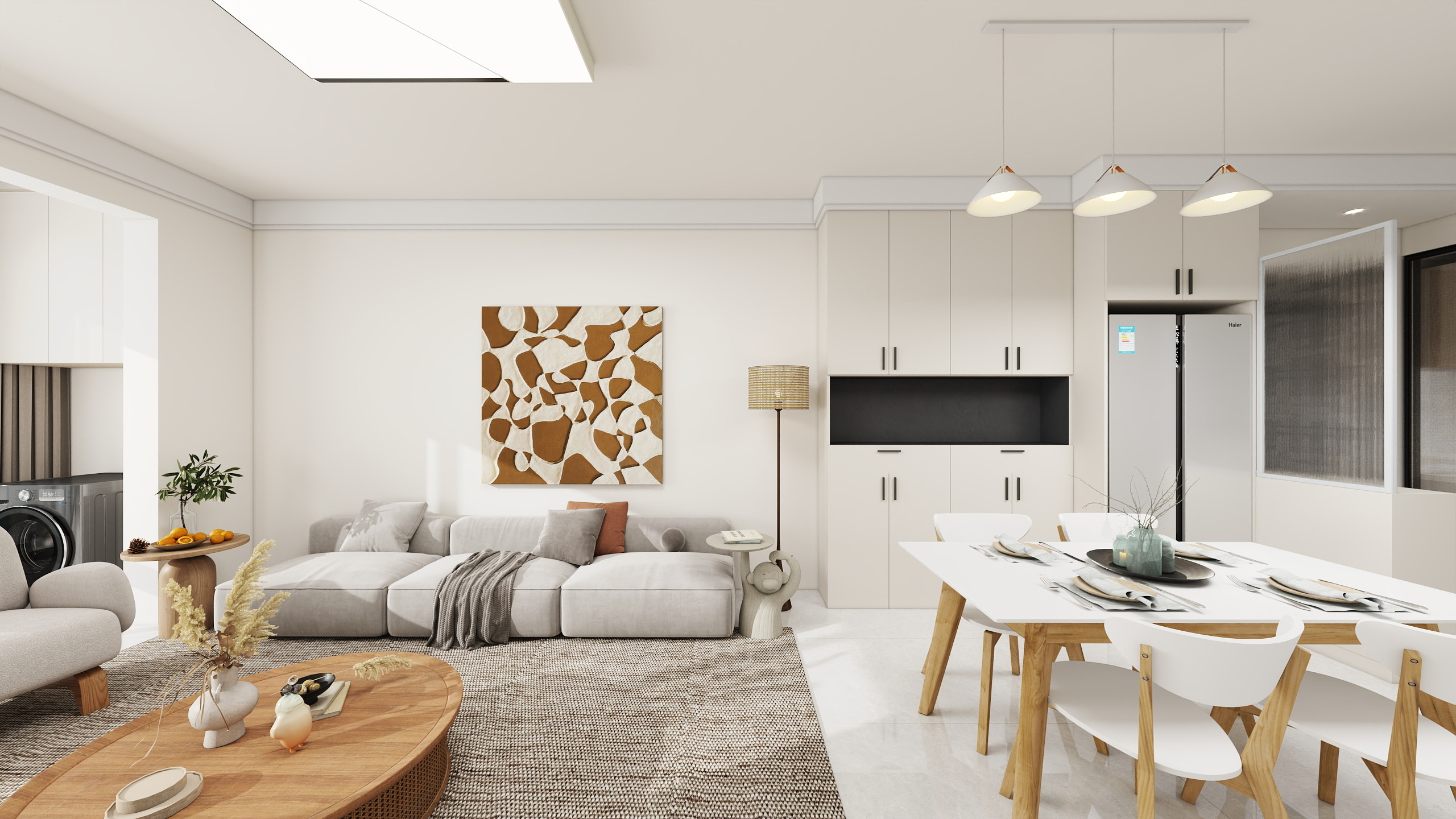 墨瑟-香江悦府.荣悦95㎡3室-装修设计方案