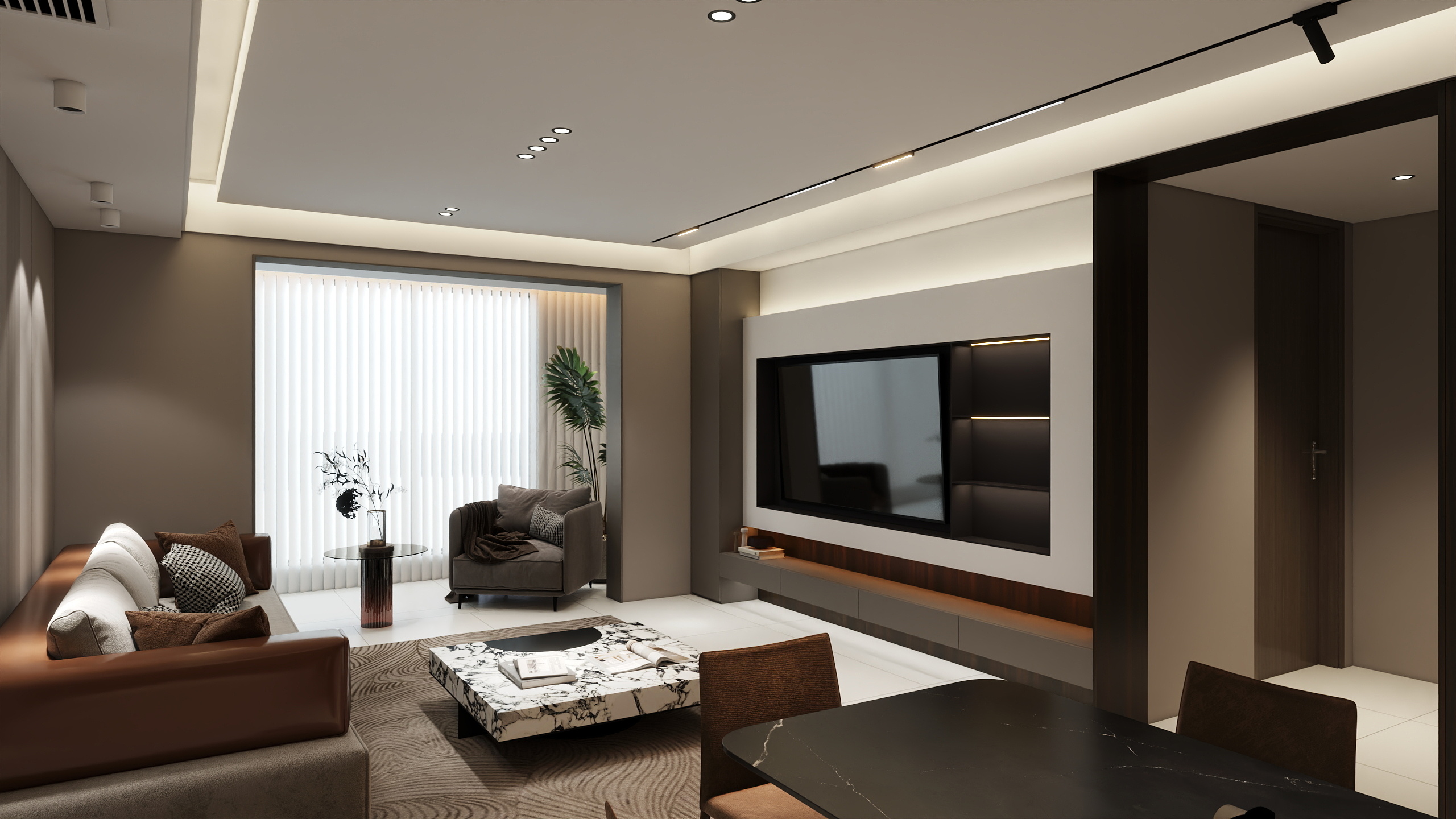 云彩上的小胖子丶-褐石公园21-1-2501方案-装修设计方案