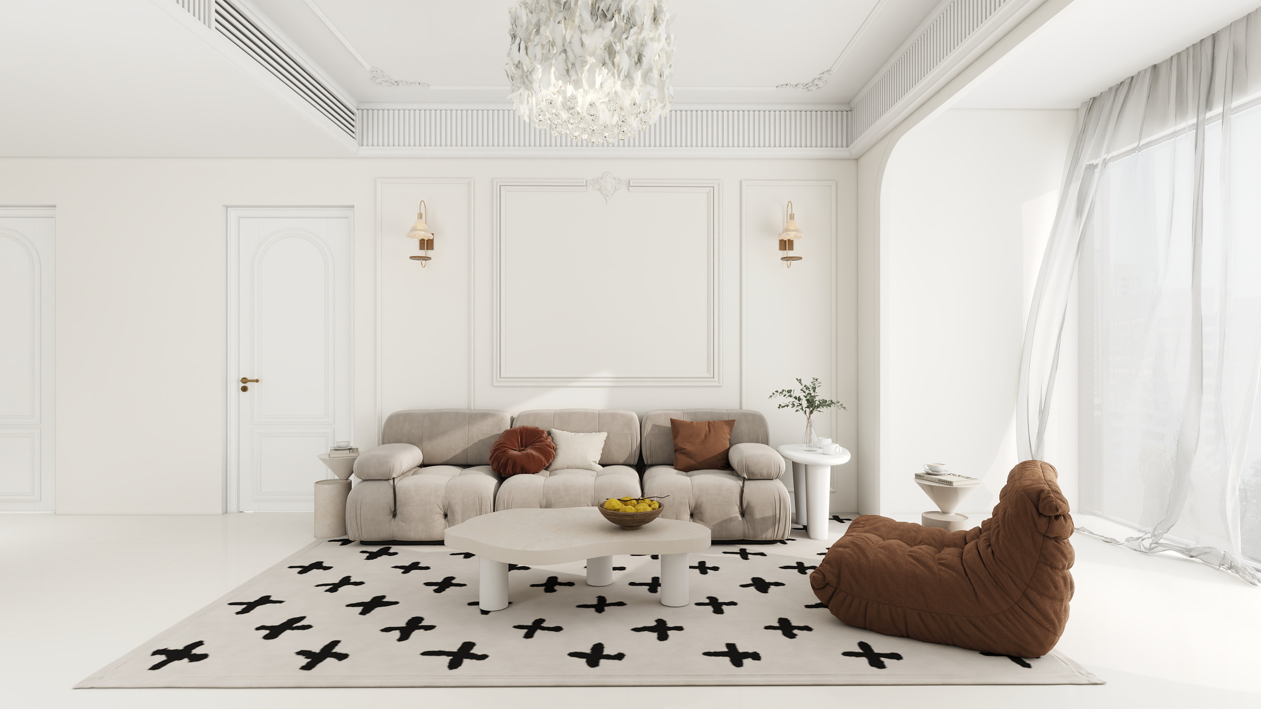 Neal设计-法式奶油-装修设计方案