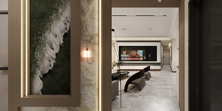 SK-森康装饰设计-龚志炳-萨尔斯堡五楼-装修设计方案