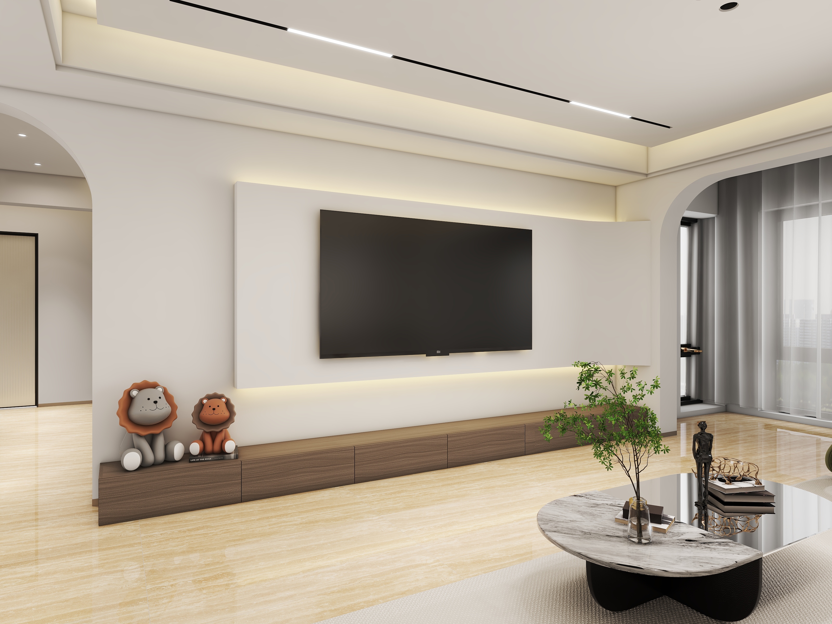 星家全案设计-郴州碧桂园精装房改造装修效果图