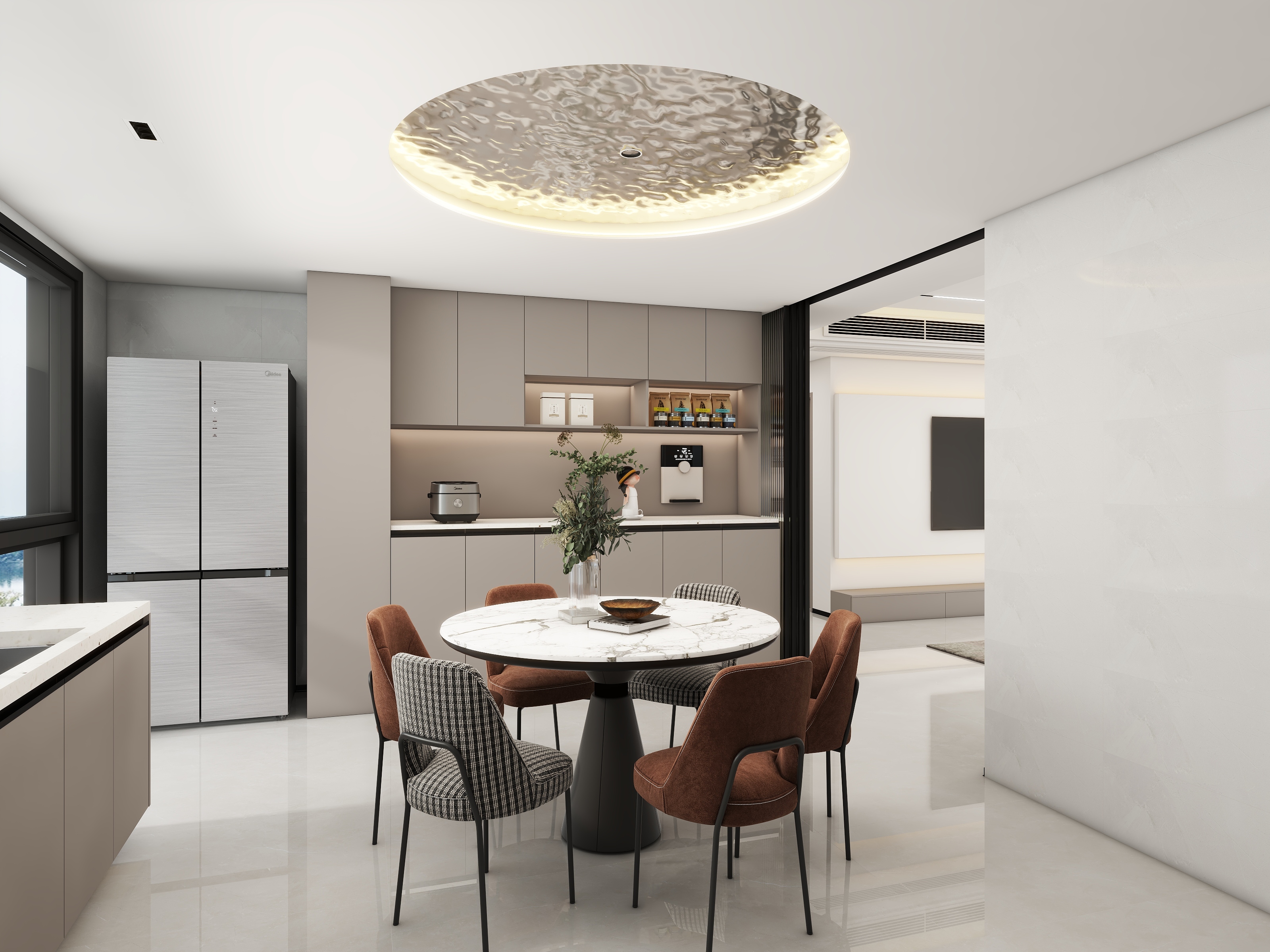 星家全案设计-郴州爱莲首府现代简约装修效果图