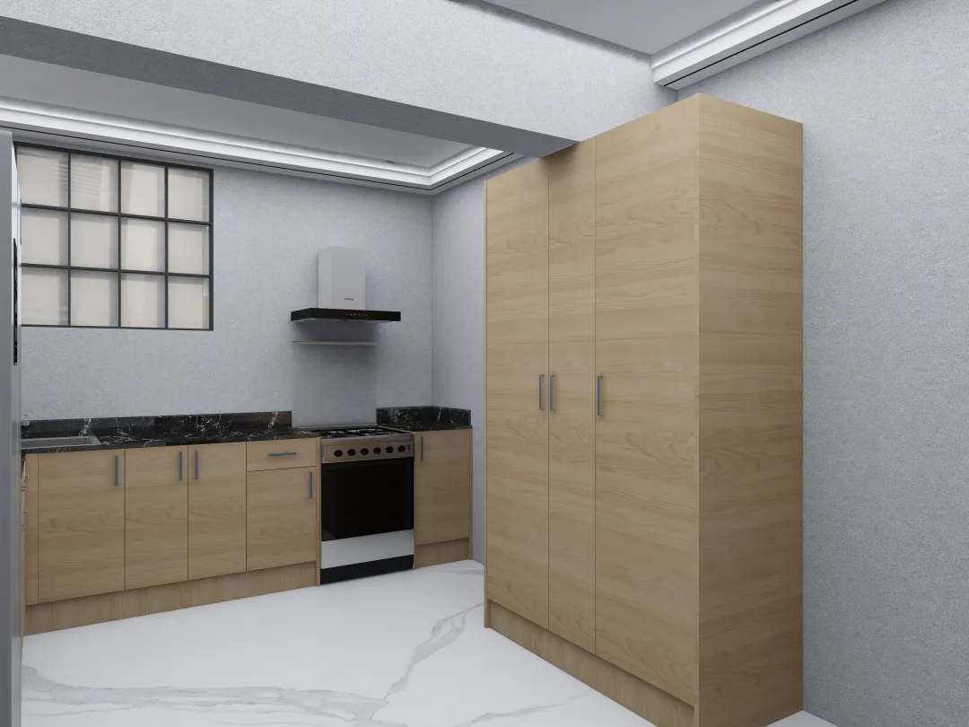 genesiskitchenslimited的装修设计方案:I designed a kitchen yesterday to my client.