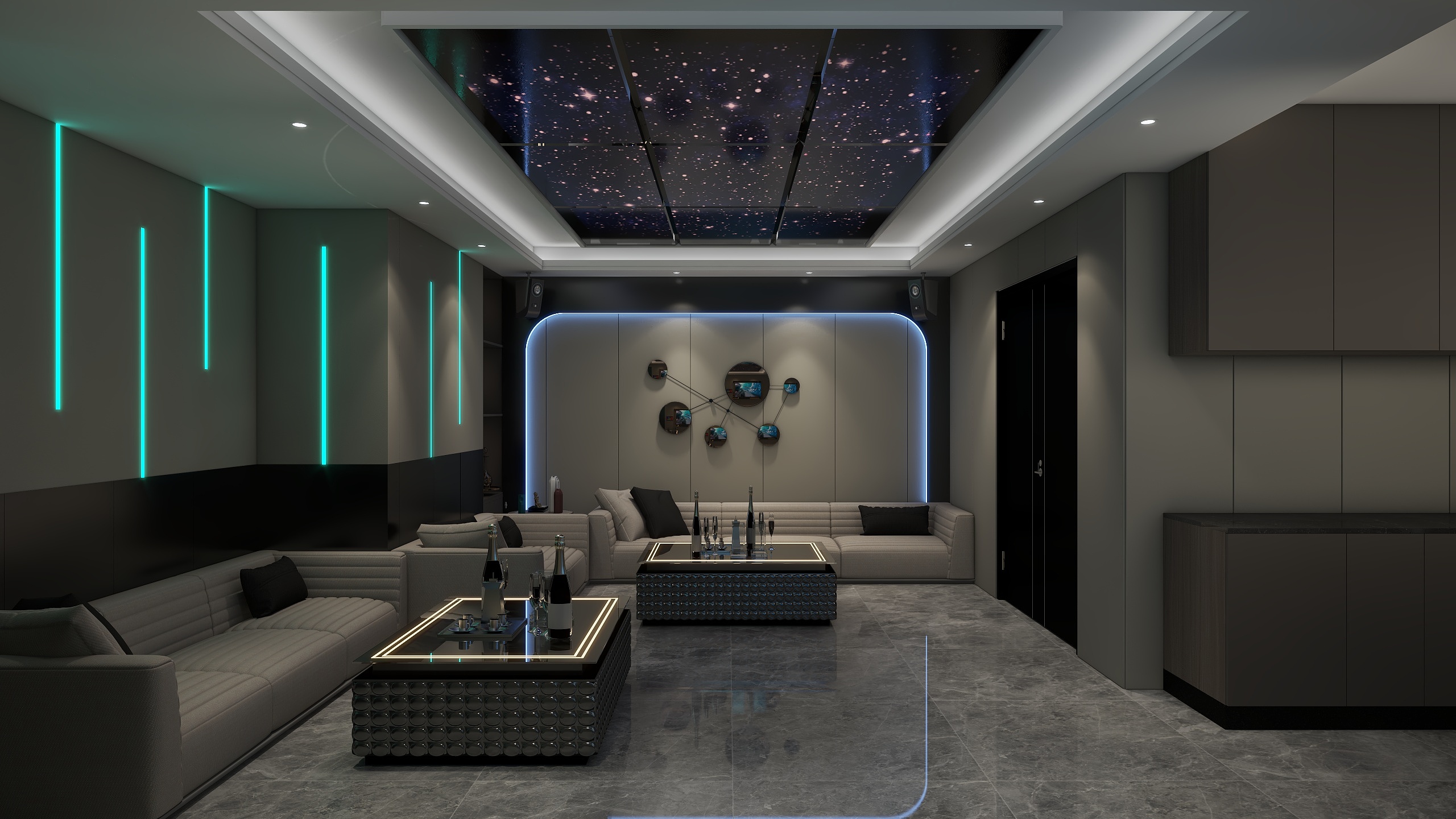 美少女战士吧-家庭式ktv-装修设计方案