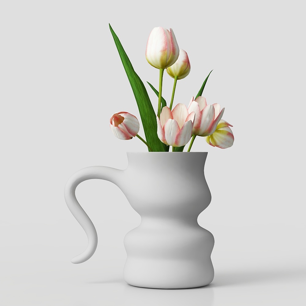 现代郁金香花卉