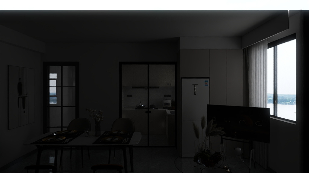 马里奥的绿龟。-东港34-508 酷家乐-装修设计方案