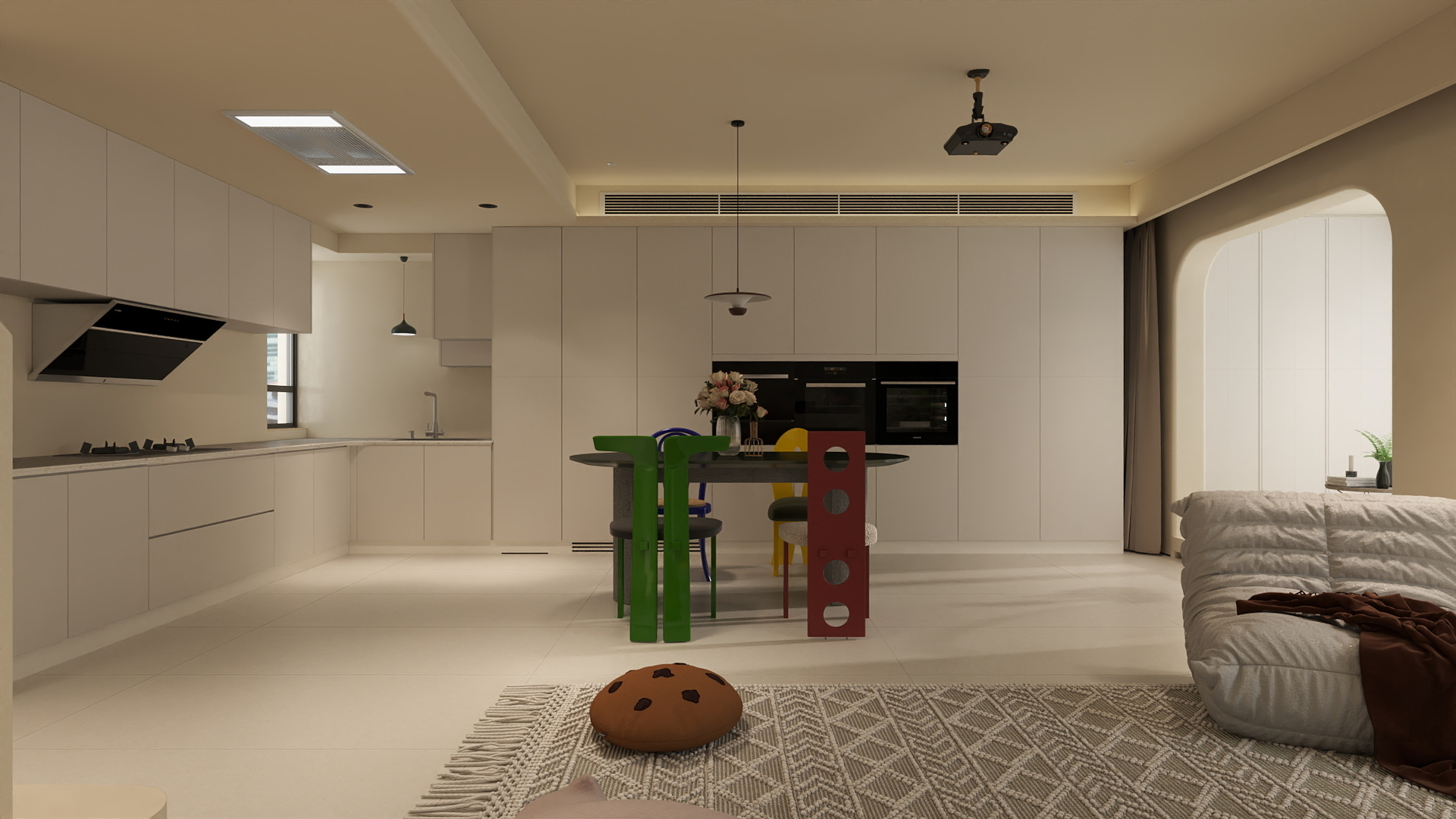 A周素人设计-梦想中的奶油屋装修效果图