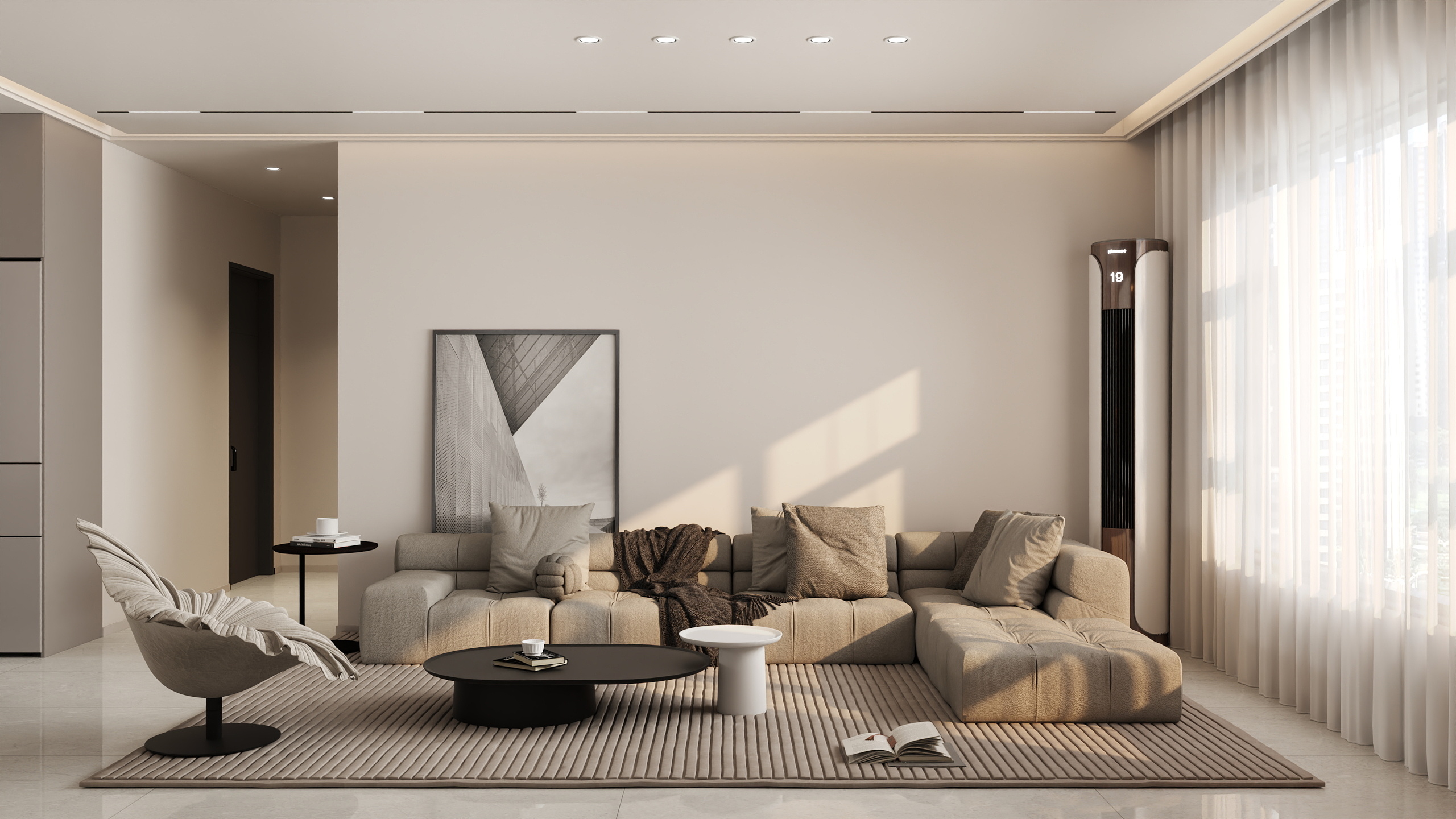 设计师沐白-现代-装修设计方案