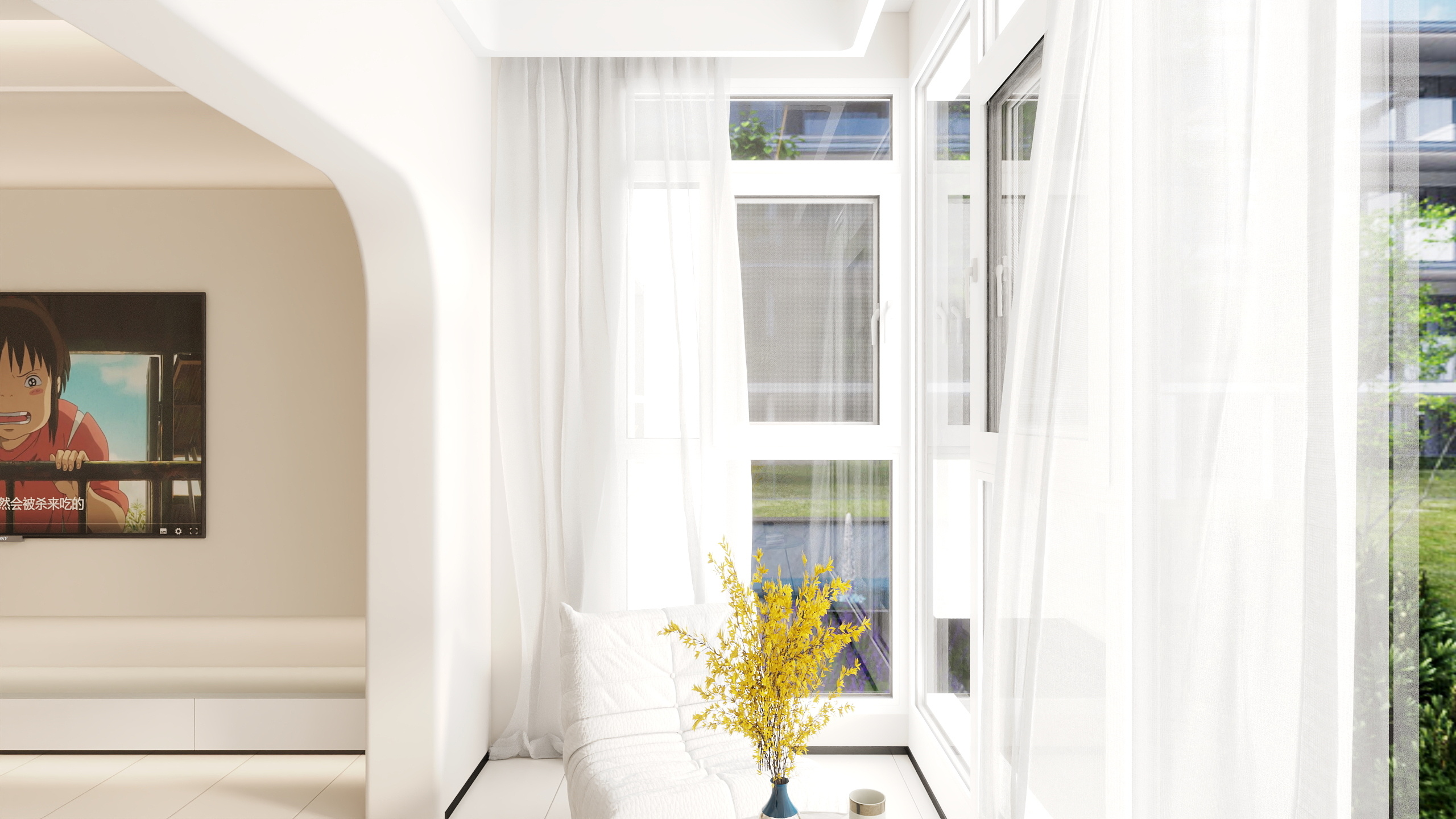 蝉夏John-海德公园81㎡3室-装修设计方案