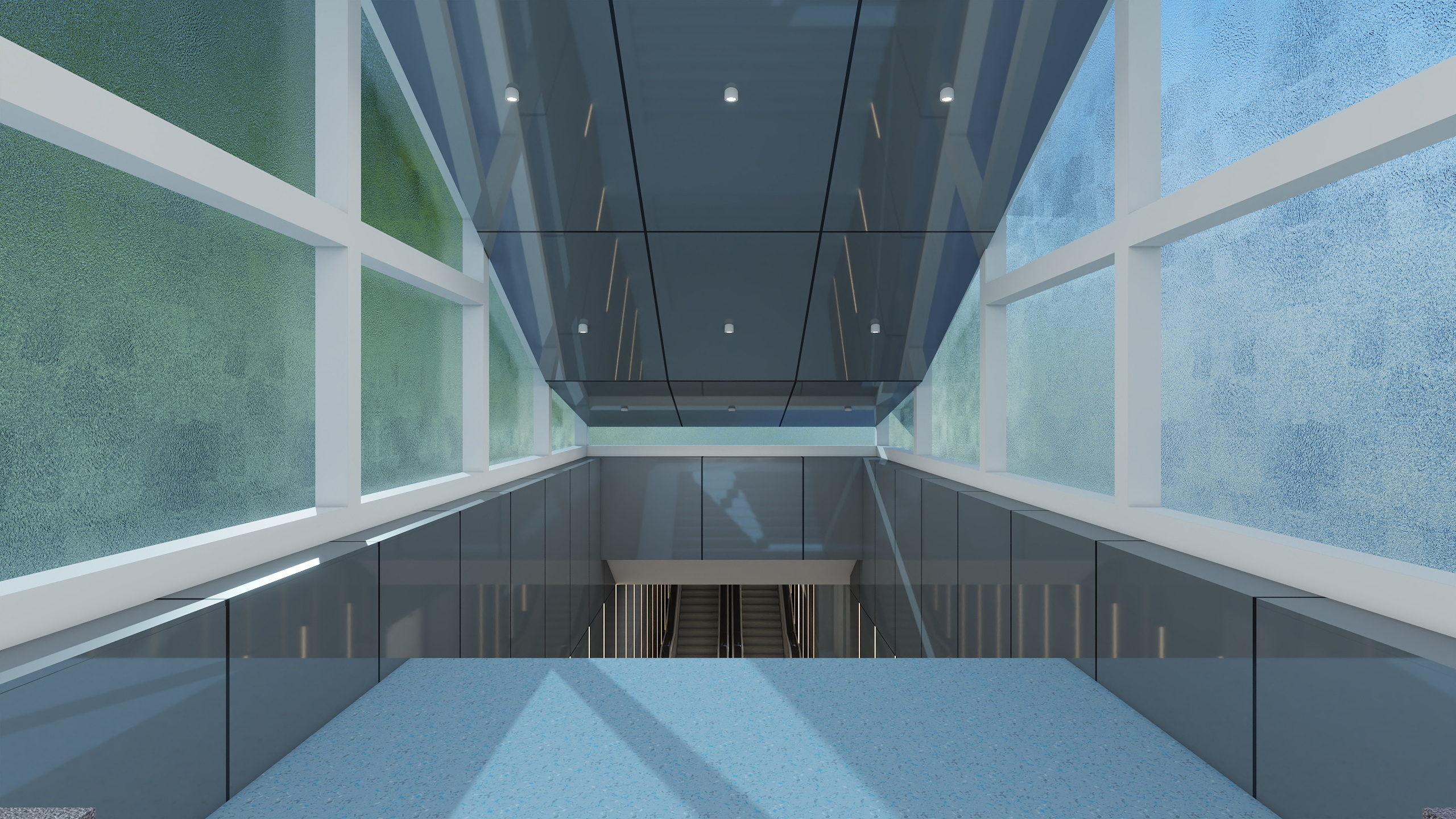 哈密*室内*设计-领先楼梯间-装修设计方案