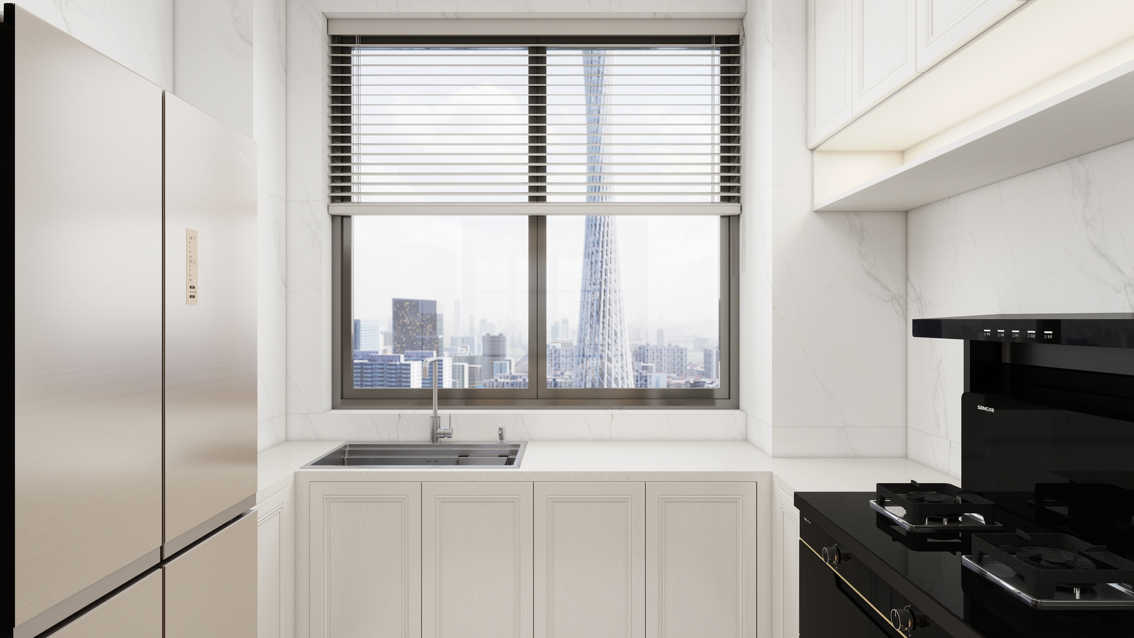 苏桜-凤鸣府112㎡4室装修效果图