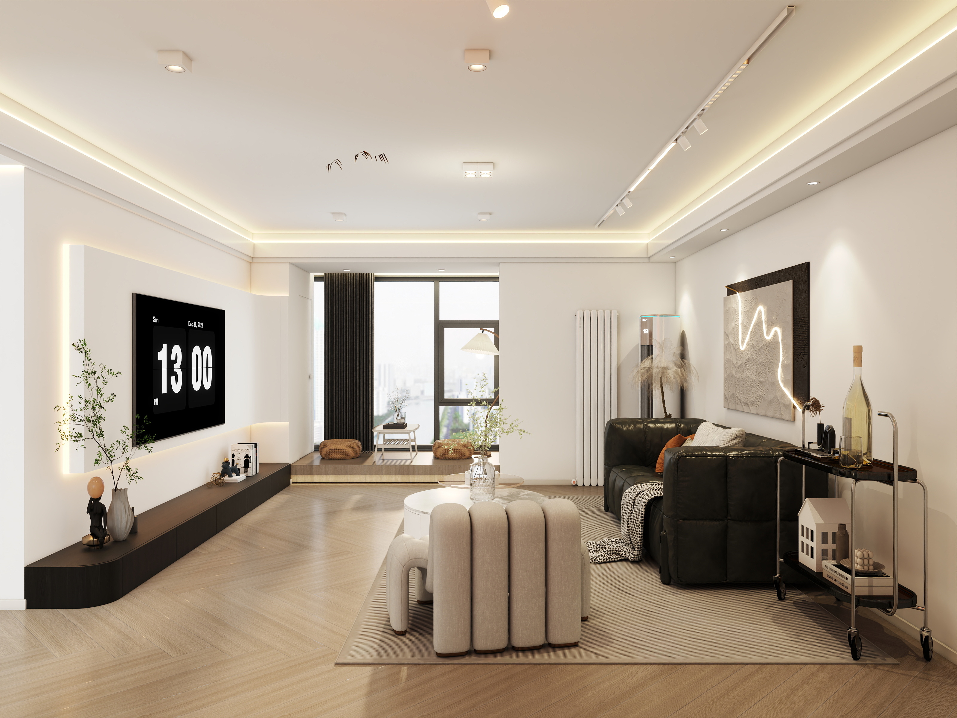 四月蚂蚁子弹飞-瑞达小区--装修设计方案